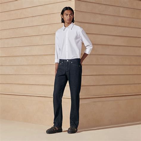 hermes jeans womens|Hermes men's straight cut jeans.